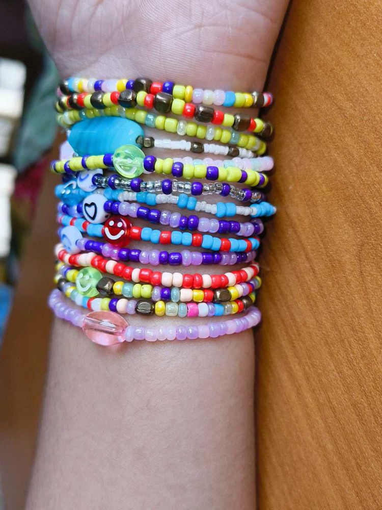 🎀❤️Chunky Bracelets 🎀❤️Total 15 Pcs (3 Pc-150))