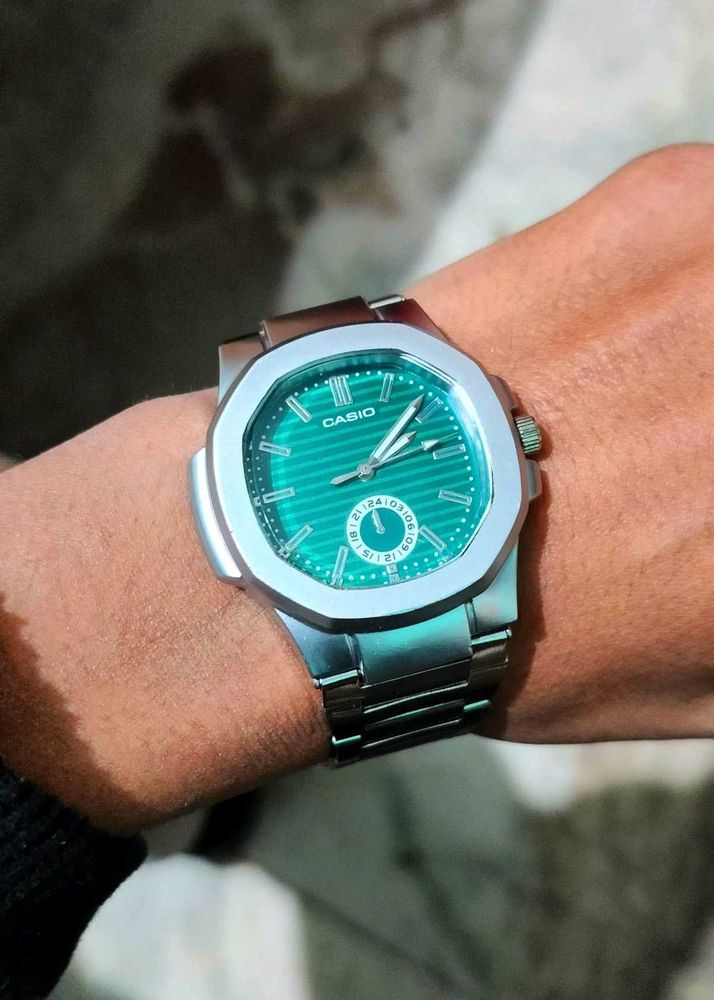 Casio Green Dial Watch