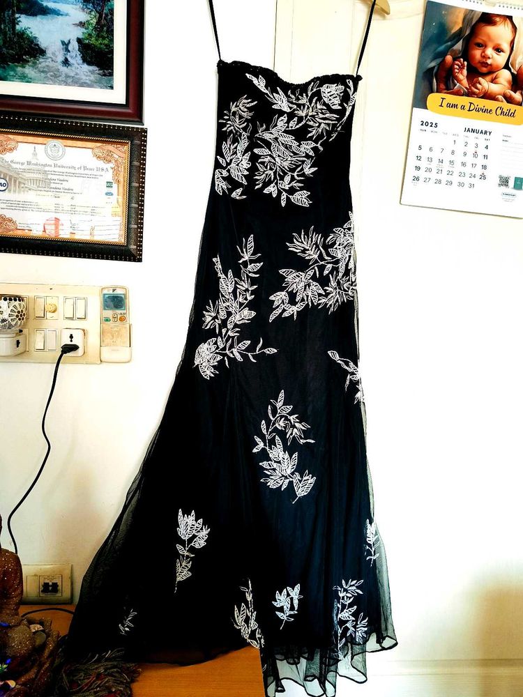 Black Gown Beauty