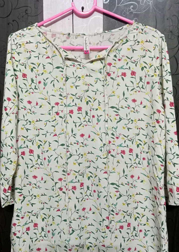 Floral Print Top