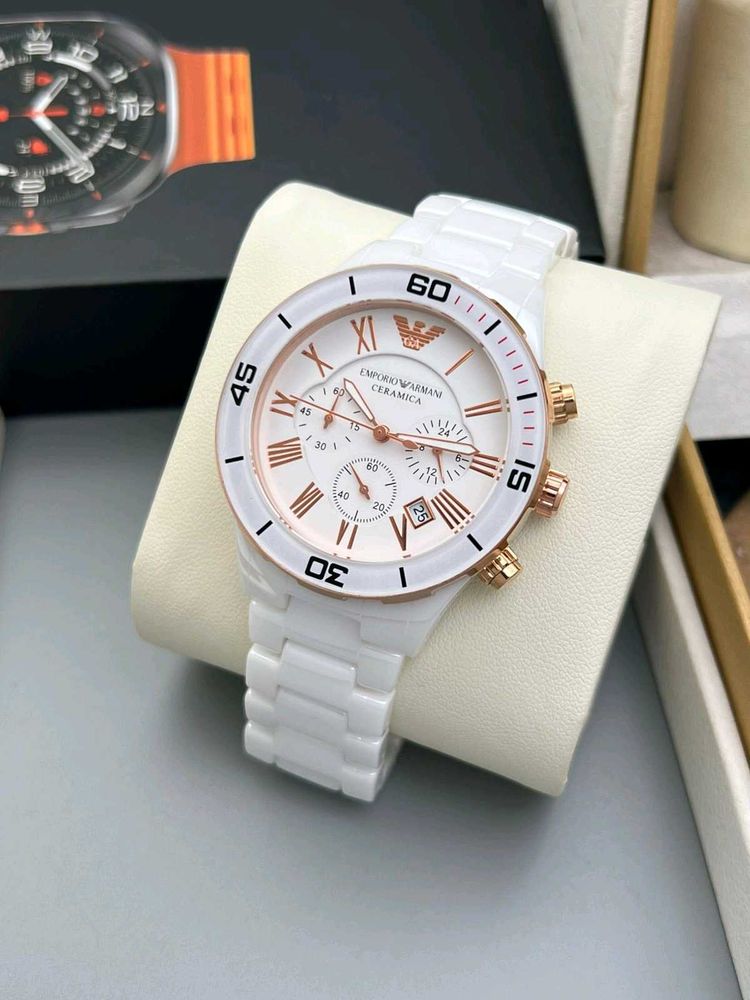 ARMANI EMPORIO PREMIUM CERAMIC MENS WATCH