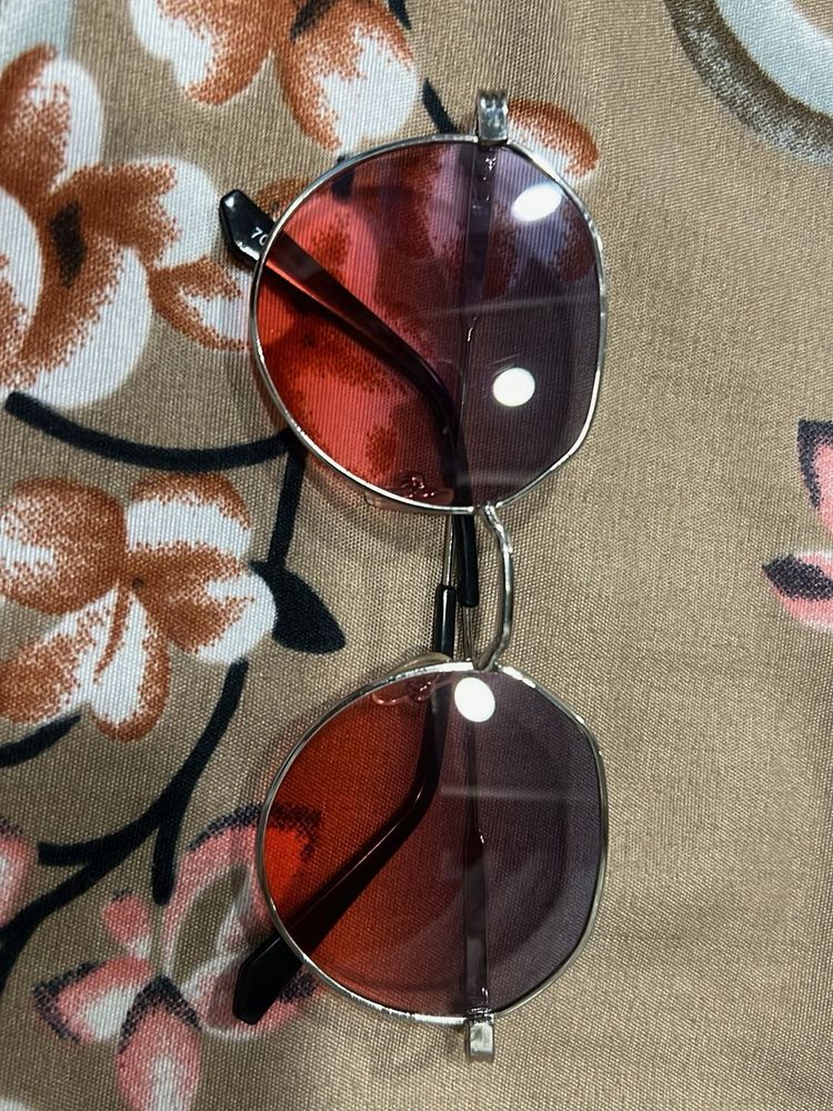 Red Tinted Sunglasses