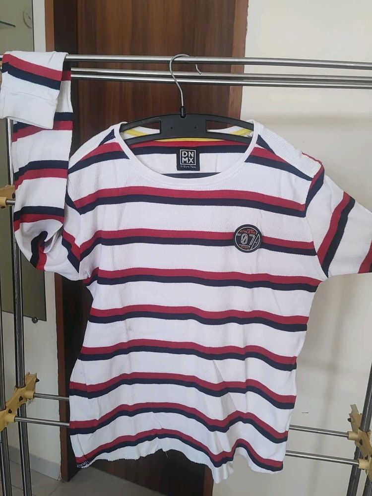 Striped Long Sleeve Tee