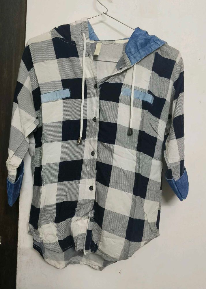Hooded Plaid Flannel