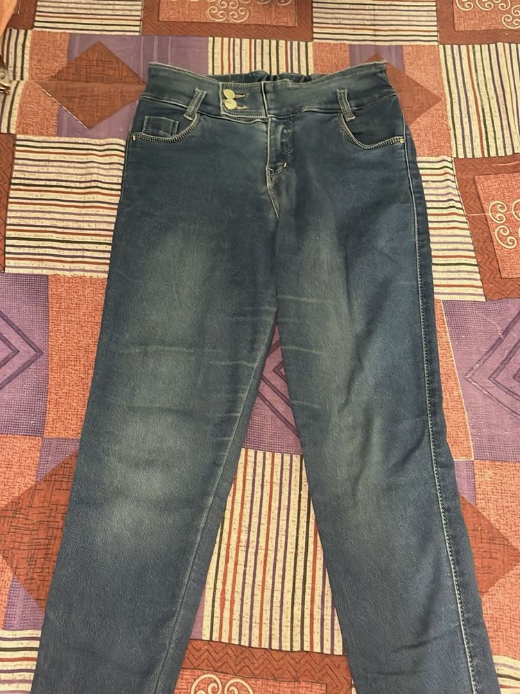Dark Wash Denim Jeans