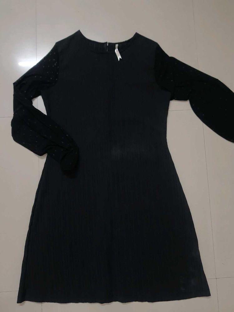 Ribbed Midi Dress Size Large