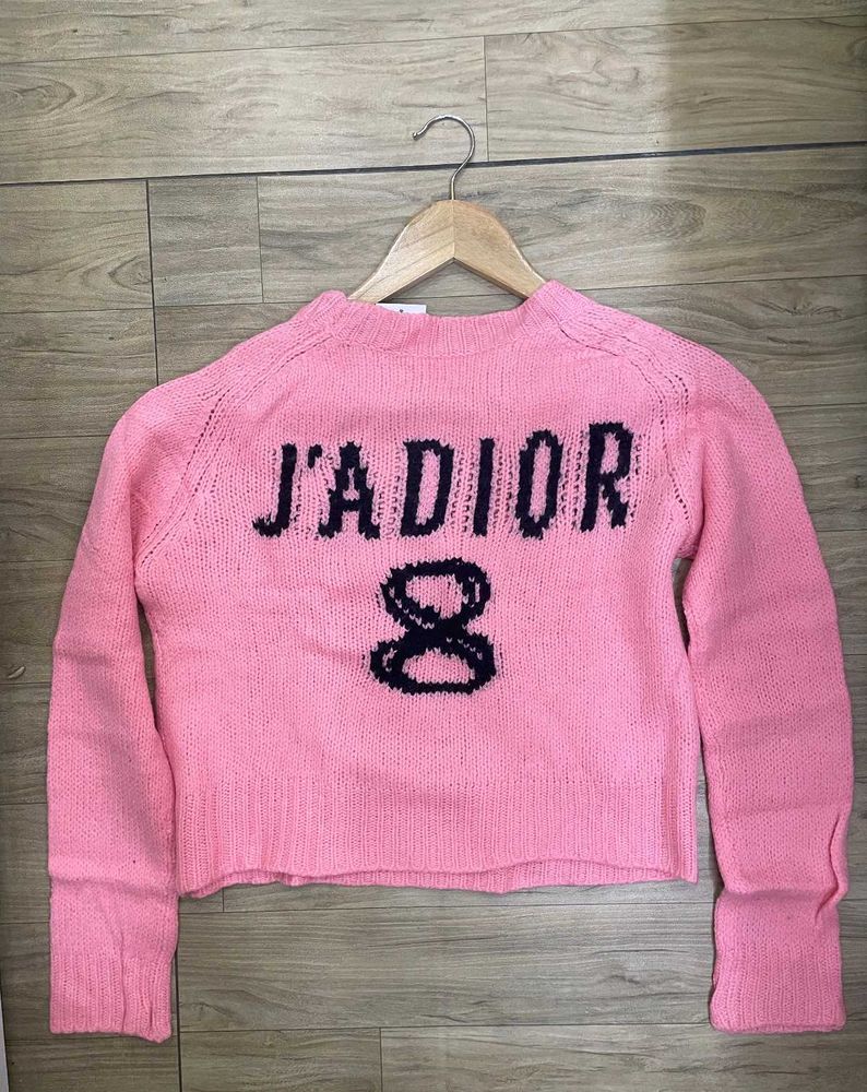 Pink Knit Sweater - Size - M/L