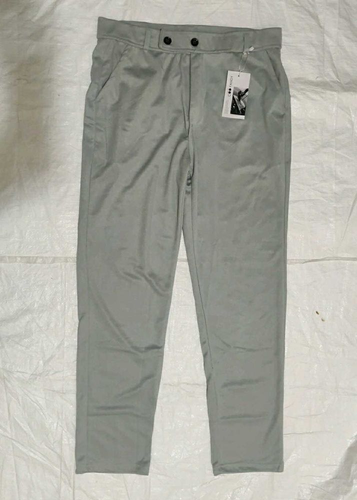 Grey Casual Trousers