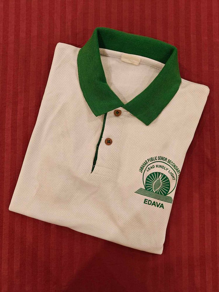 Boys Green Polo Tshirt