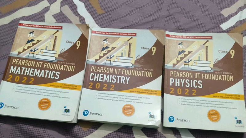 Pearson IIT Foundation Class 9 Books
