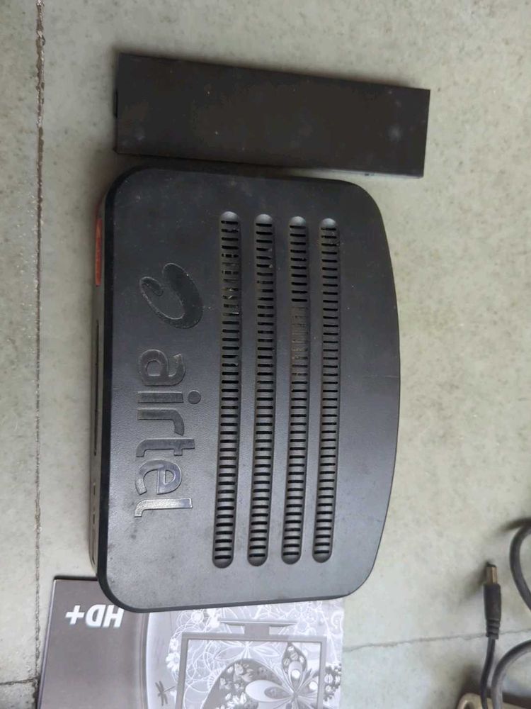 Airtel Hd Tv Set off Box