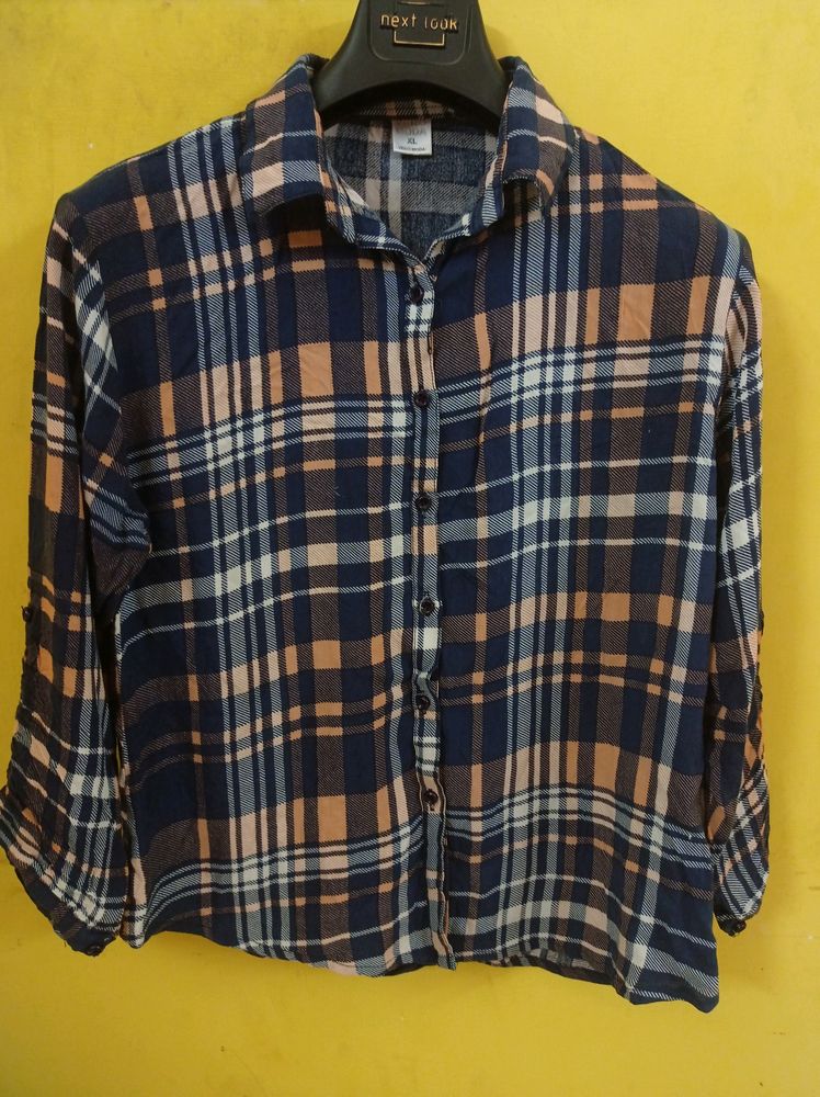 Women Checked Shirt