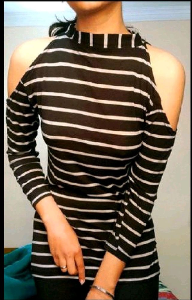 cold shoulder top