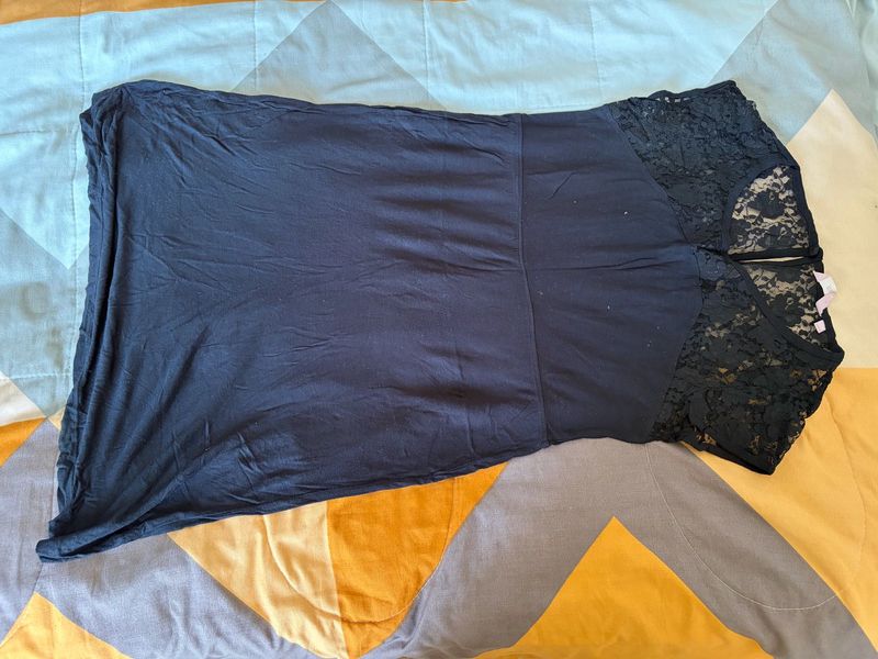 Elegant Black Lace Dress