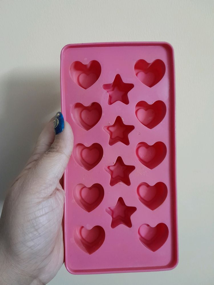 Resin Mould Heart and Stars