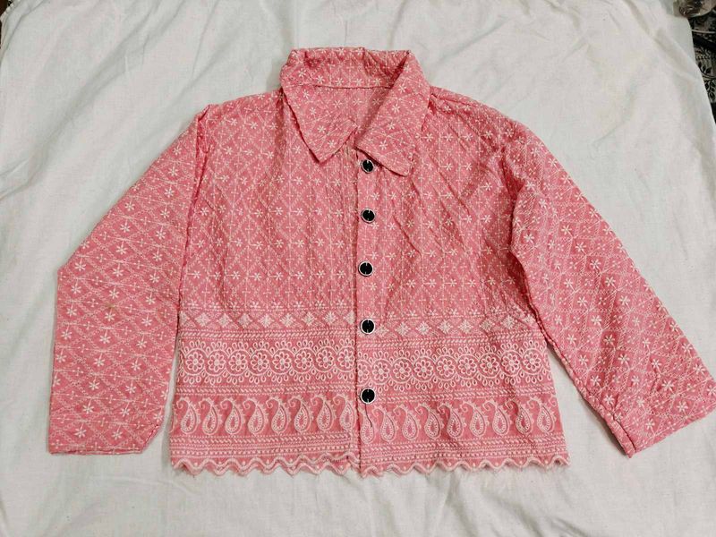 Chikankari Shirt For Women
