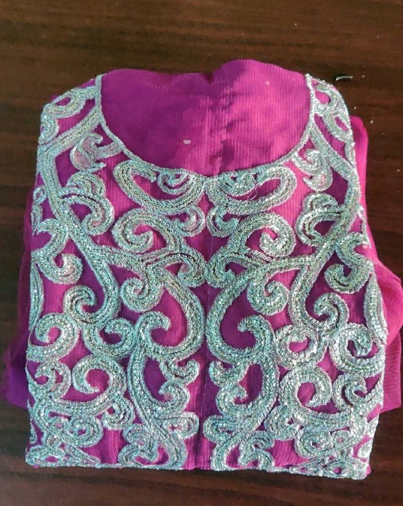 unstiched new dress🥳swap avl