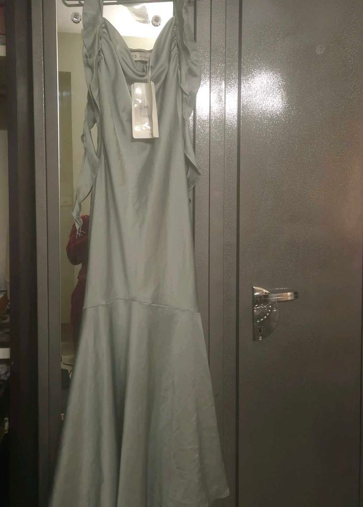 Pinterest sage green flowy dress