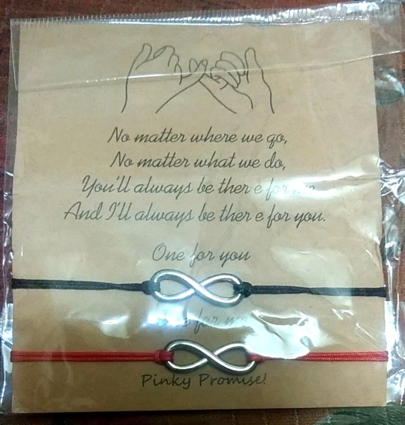 Couple Infinity Bracelets