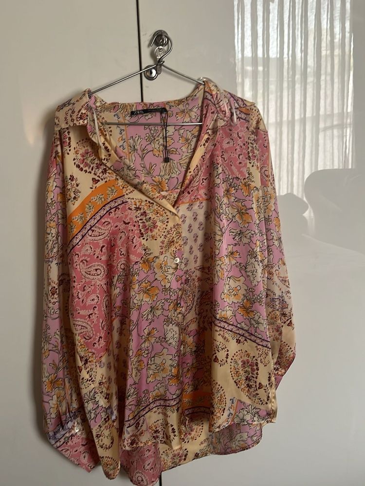 Floral Print Top