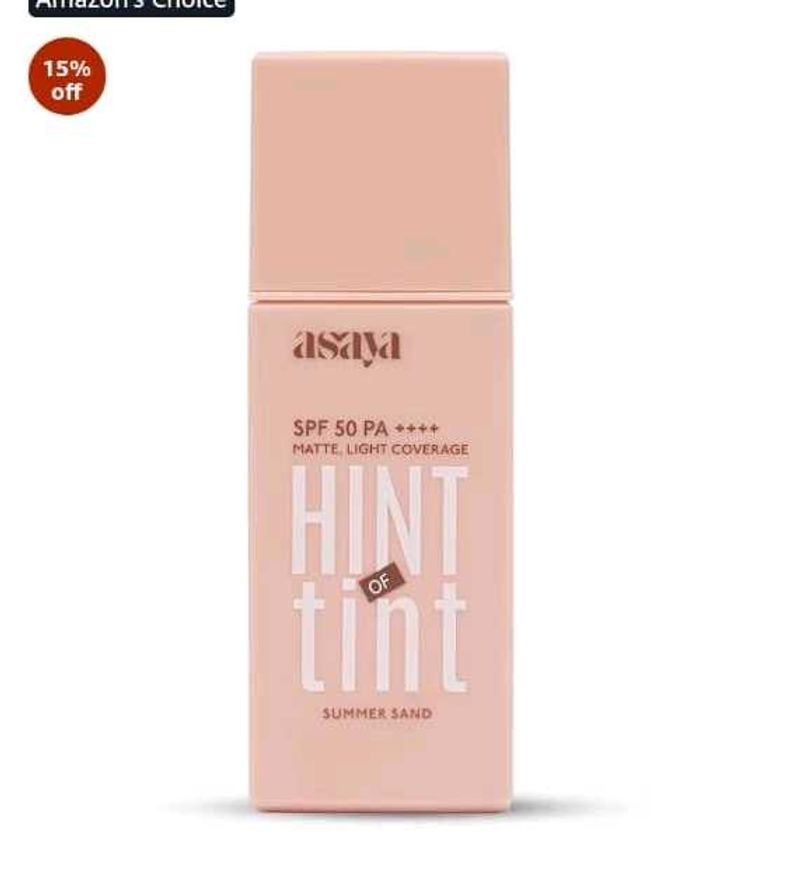 Asaya Tinted Sunscreen SPF 50
