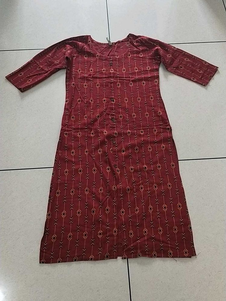 L Cotton Kurta