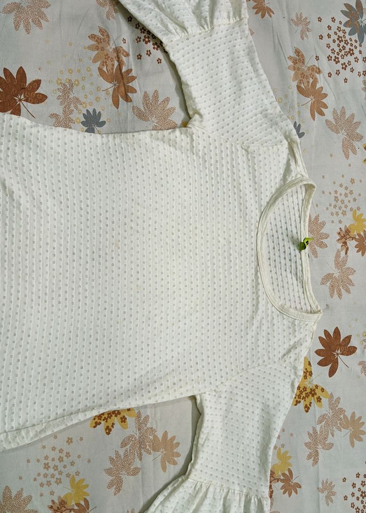 White Cotton Top