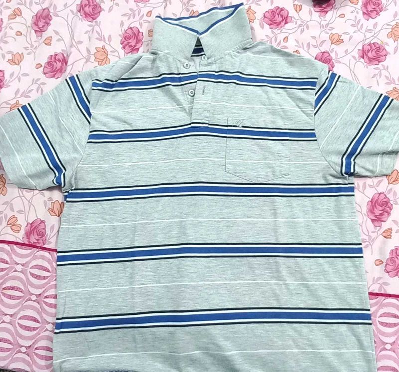 Striped Polo Shirt