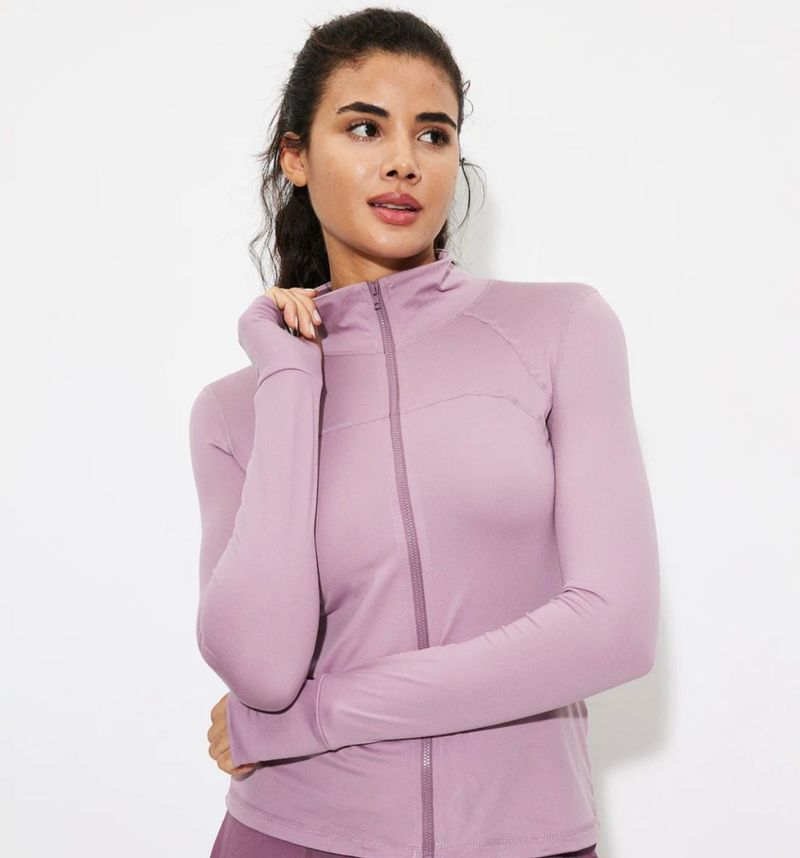 M-Lilac Activewear Jacket