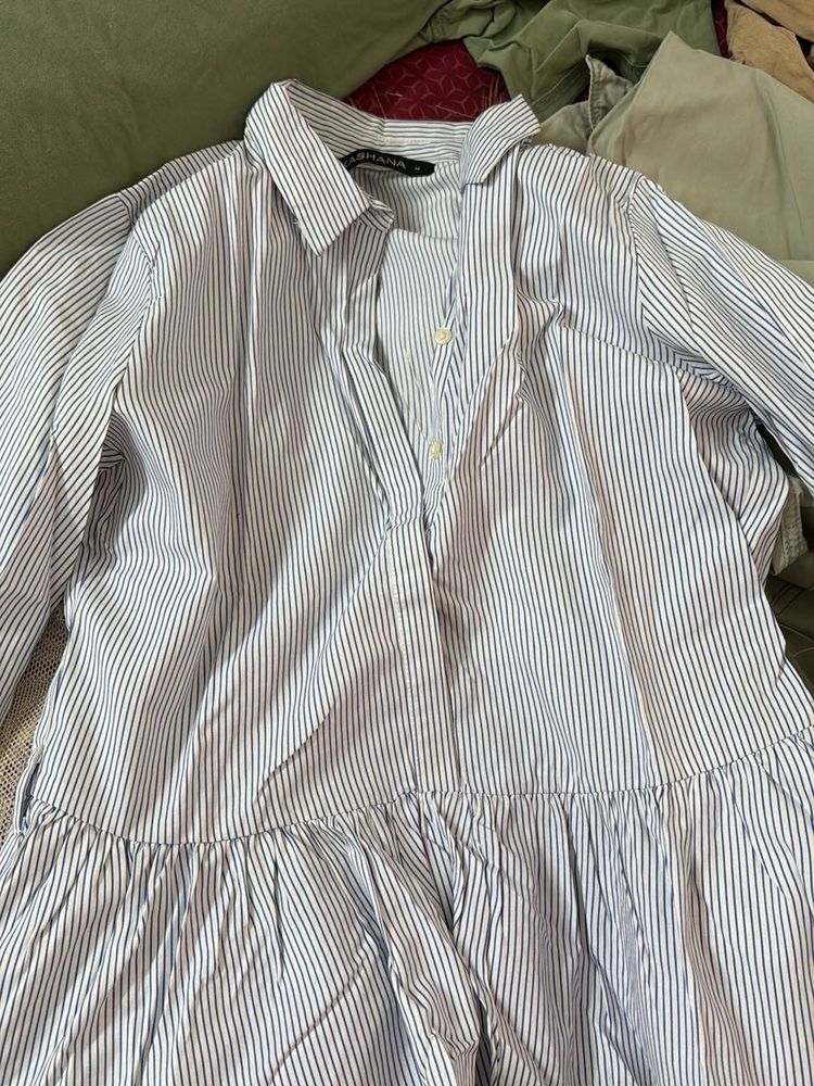 cute office check top