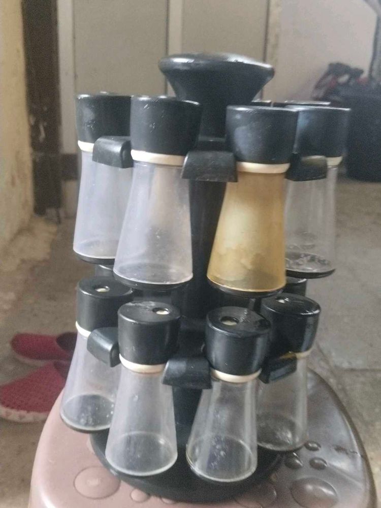 Vintage Spice Rack Carousel