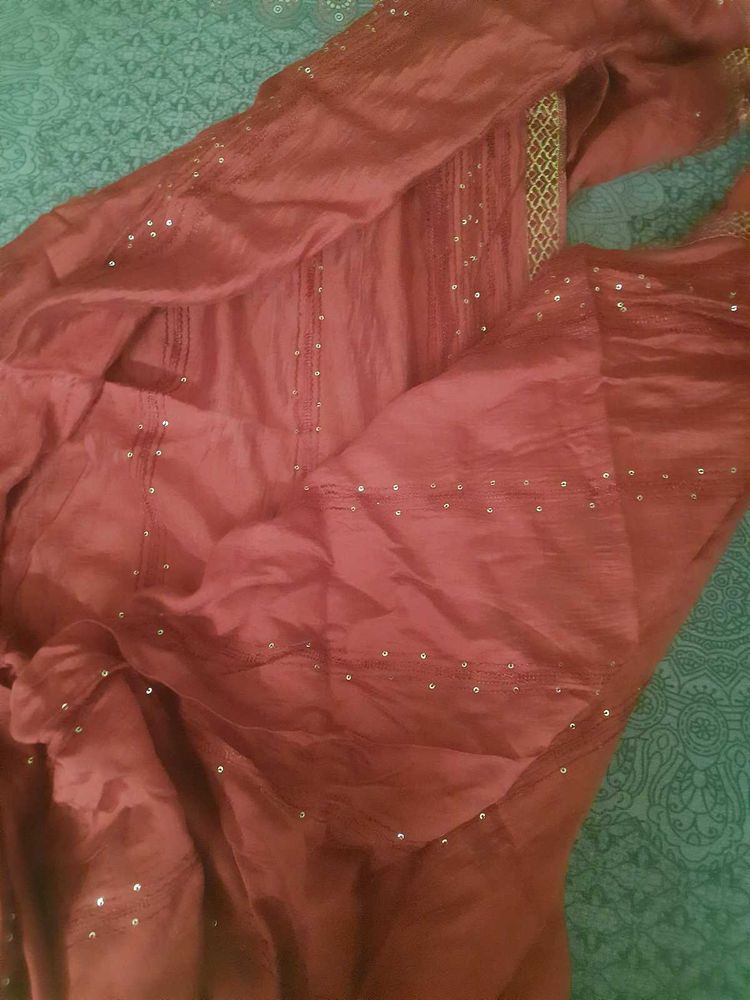 Elegant Maroon Kurta