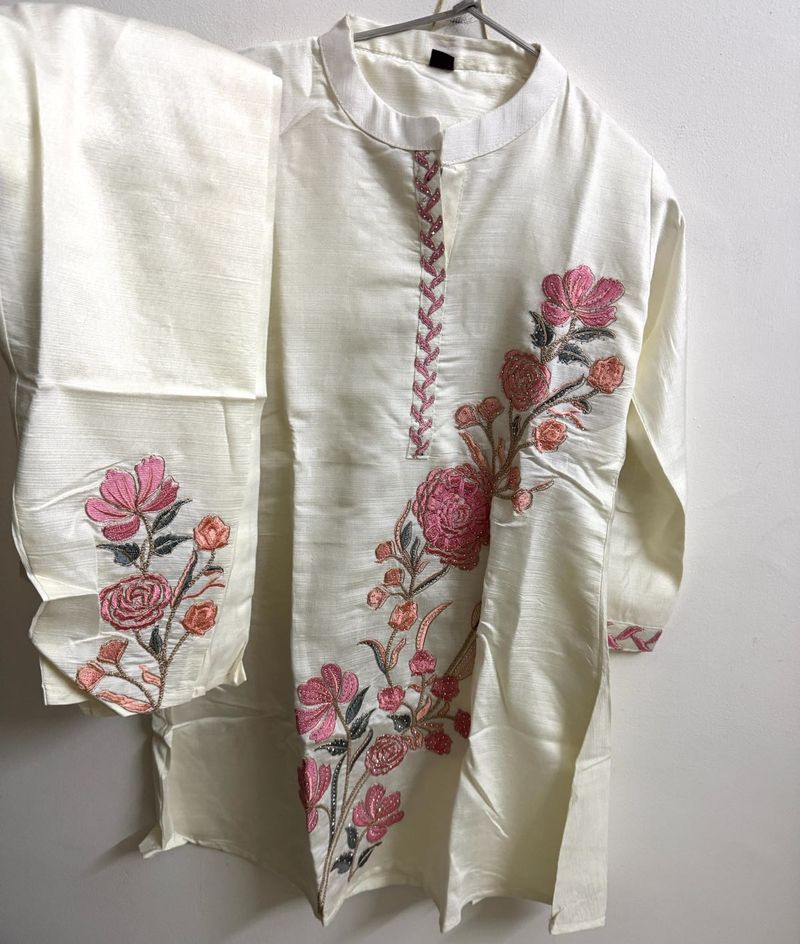 Floral Embroidered Co-ord Set