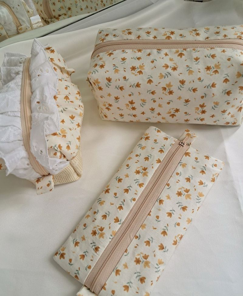Pinterest Quilted Pouches💖set Of 3