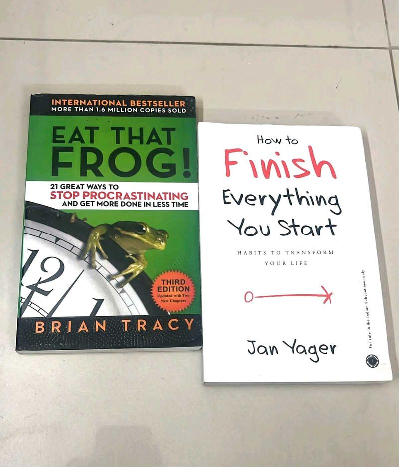 Eat That Frog 🐸! Finish Everything You Start
