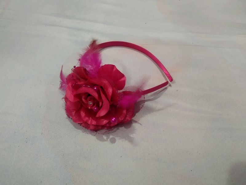 Baby Hair Band, Flower Fabric Headband For Kids