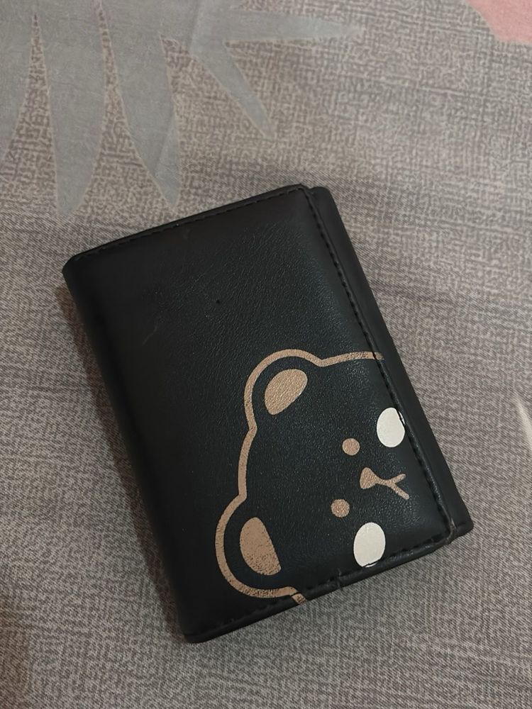 Cute Bear Design Wallet
