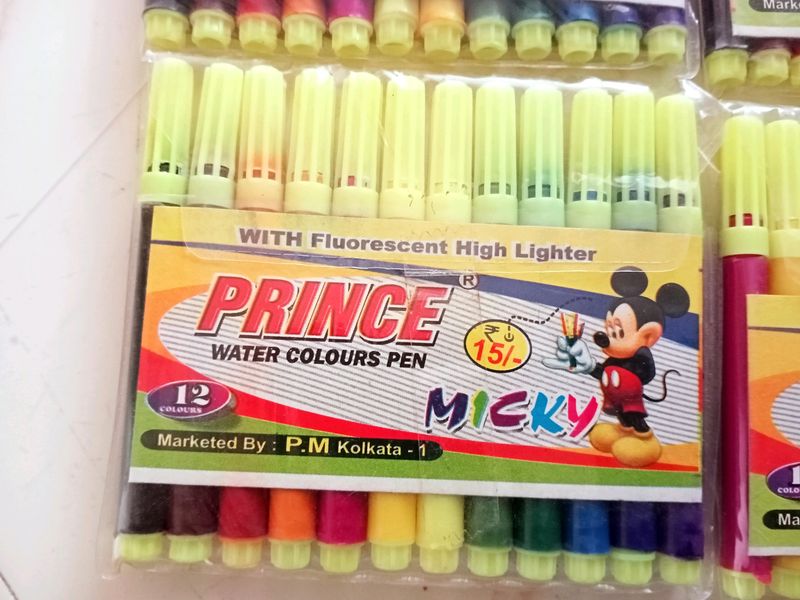 PRINCE ® WATER COLOURS PEN SET OF 2