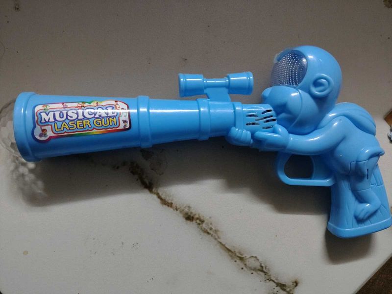 Musical Laser Gun Toy