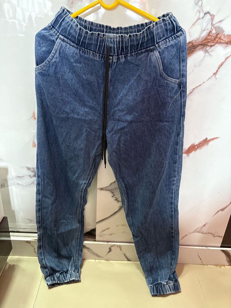Denim Joggers