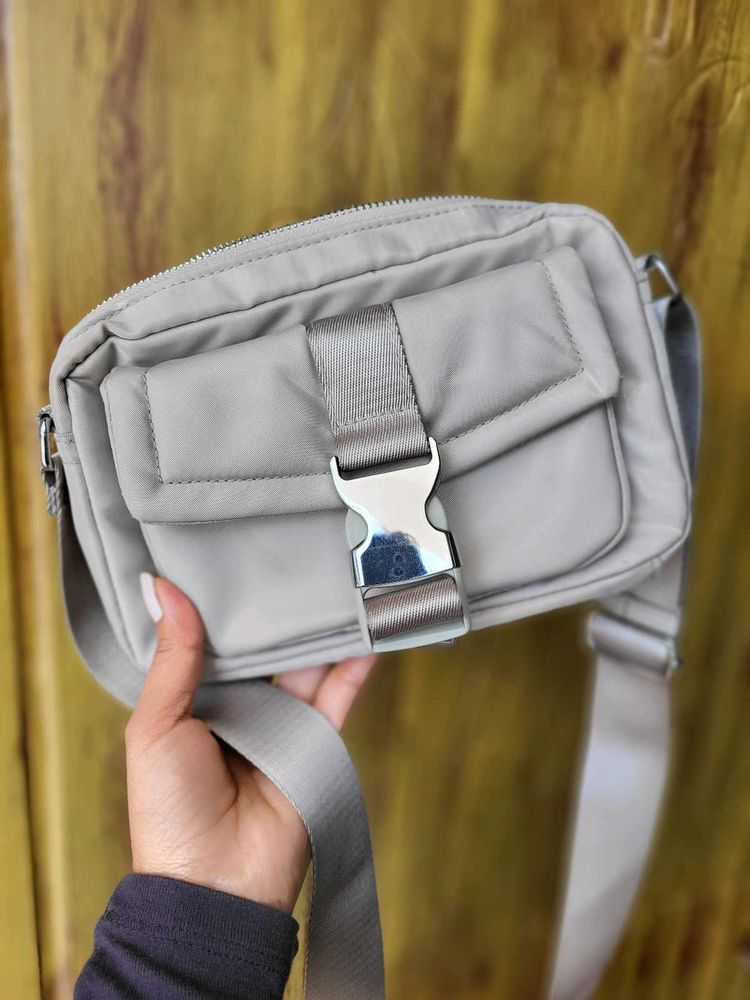 H&amp;M Sage Green Slingbag