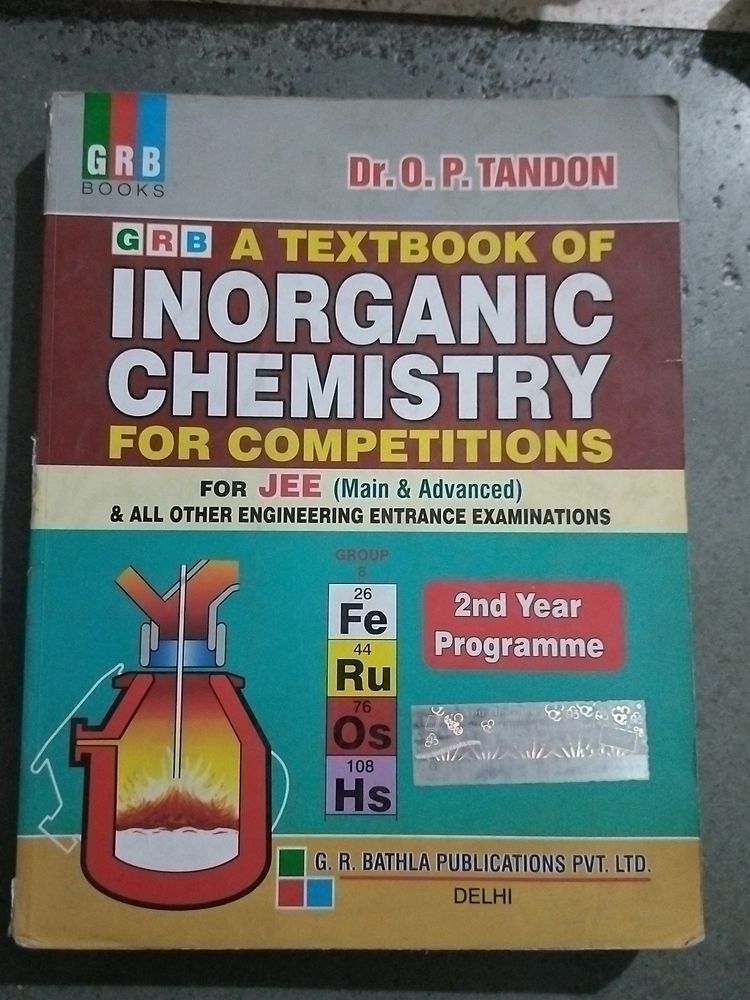 A Textbook Of Inorganic Chemistry