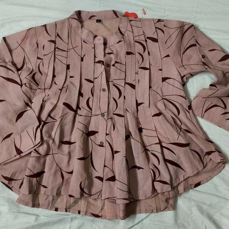 Flairy Peach Top