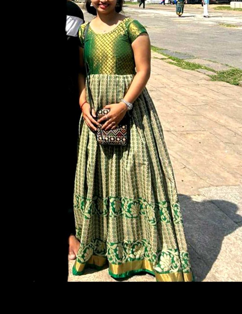 Long Ethnic Gown Full Flair