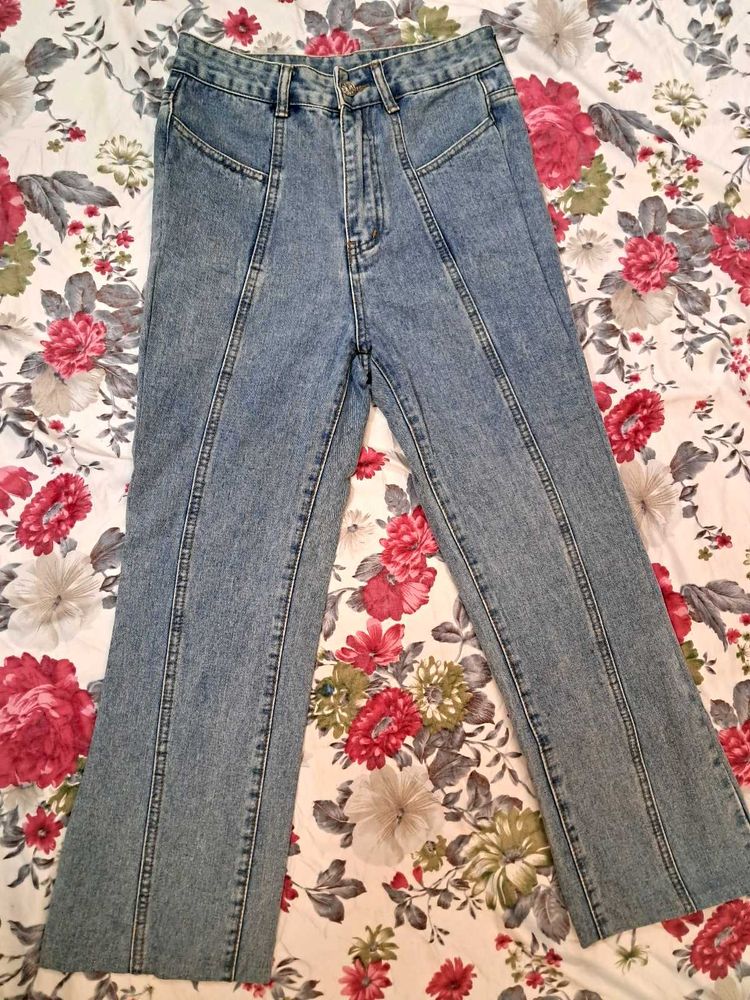 Flare Leg Denim Jeans