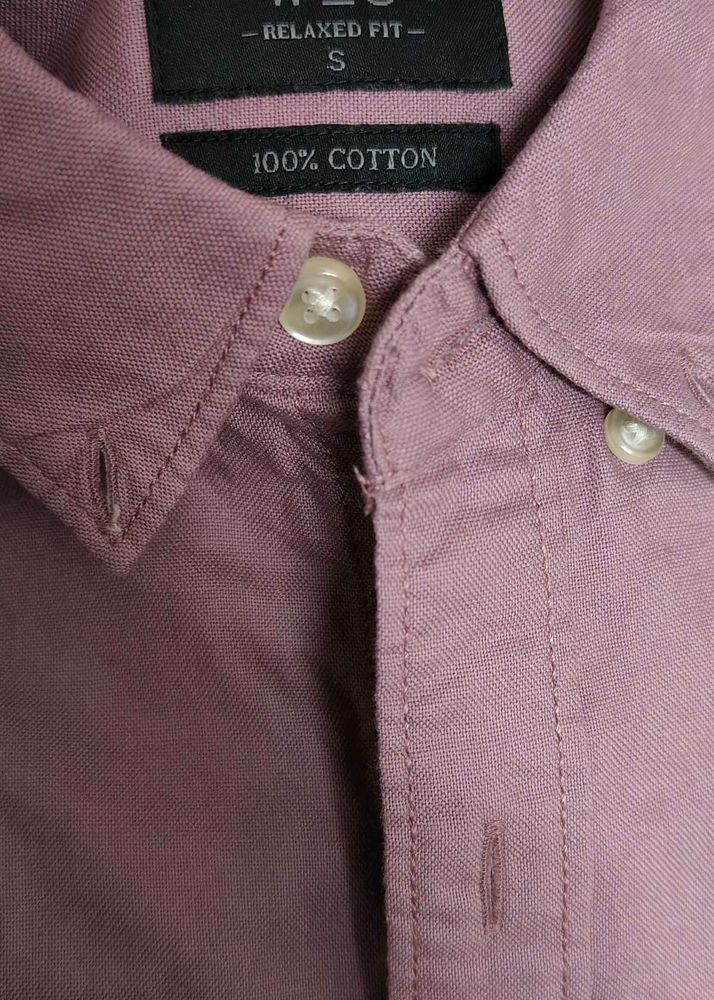 Relaxed Fit Cotton Shirt