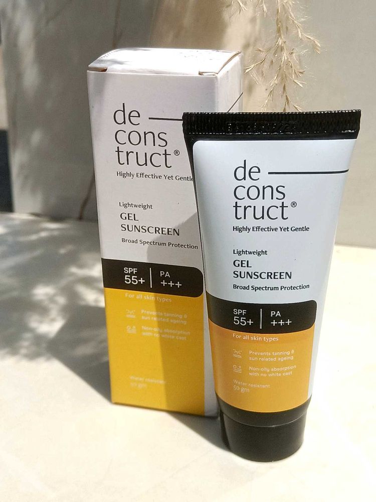 Deconstruct Gel Sunscreen 🧴