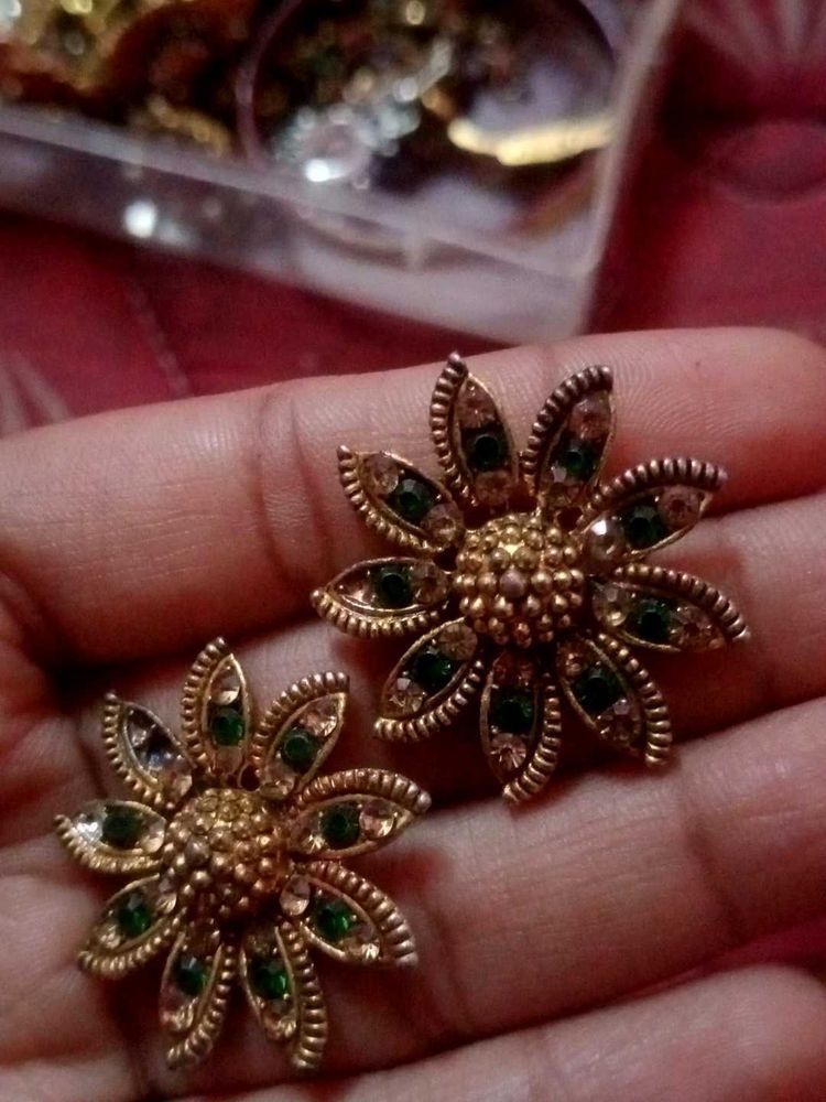 Floral Stud Earrings