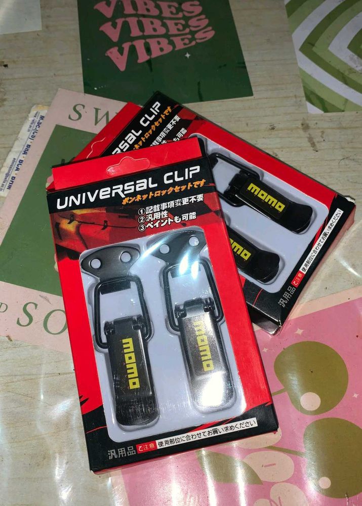 Momo bumper steel clips pair of 2 brand new