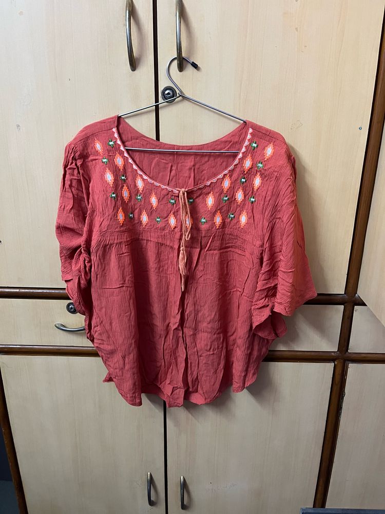 Mustard Colour Top